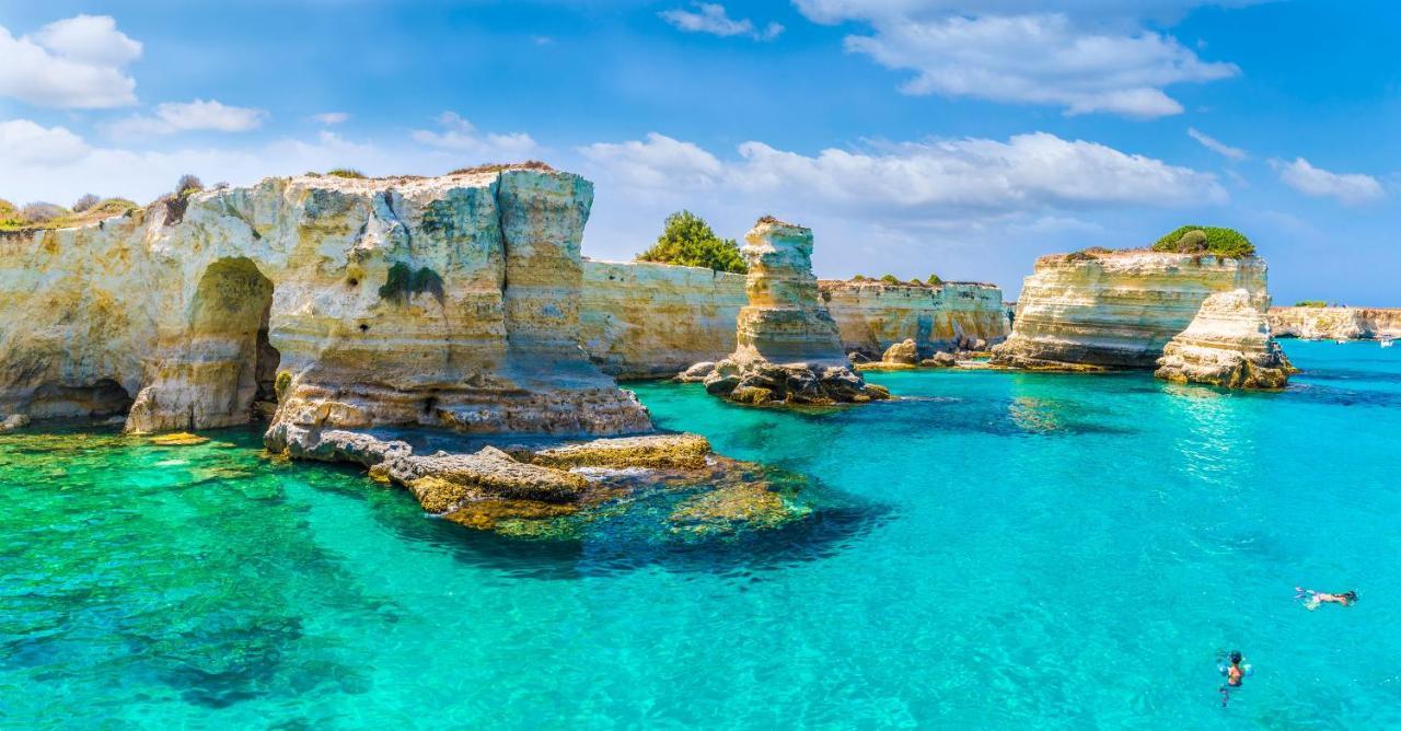 "Il Vecchio Salone" Appartamento In Pieno Centro Con Garage Privato Lecce Luaran gambar